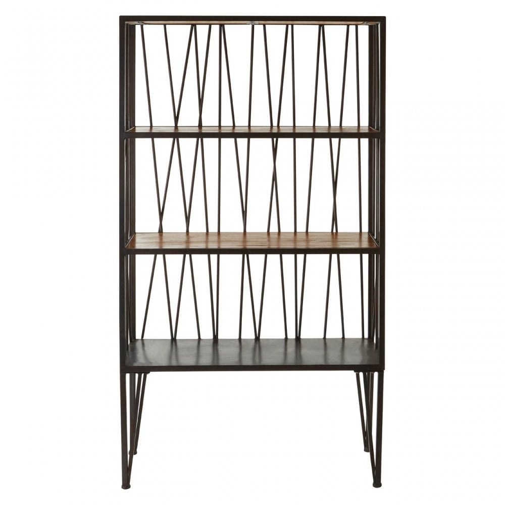 Ranch Foundry Style Shelf Unit, Fir Wood, Natural