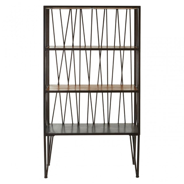 Ranch Foundry Style Shelf Unit, Fir Wood, Natural