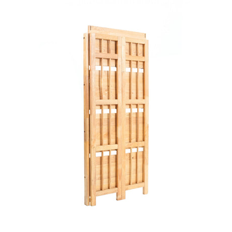 Shelf Unit, Rubberwood, Natural