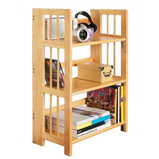 Shelf Unit, Rubberwood, Natural
