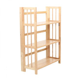 Shelf Unit, Rubberwood, Natural