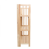 Shelf Unit, Rubberwood, Natural