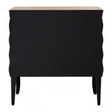Soho Copper Finish Cabinet, Wood, Mirrored Glass, Wood, Copper