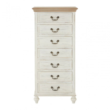 Hendra 7 Drawers Cabinet, Paulownia Wood, Fir Wood Veneer