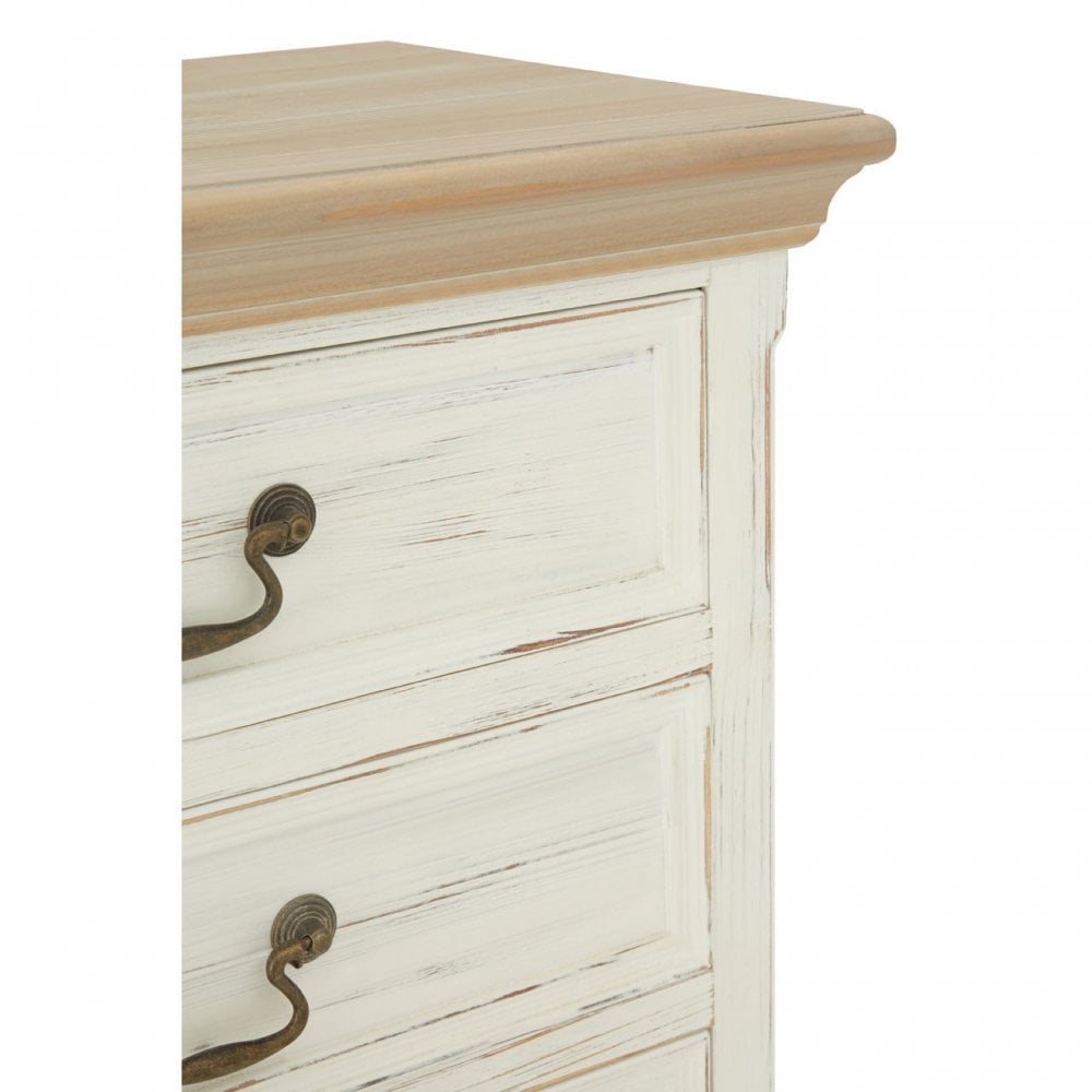 Hendra 7 Drawers Cabinet, Paulownia Wood, Fir Wood Veneer