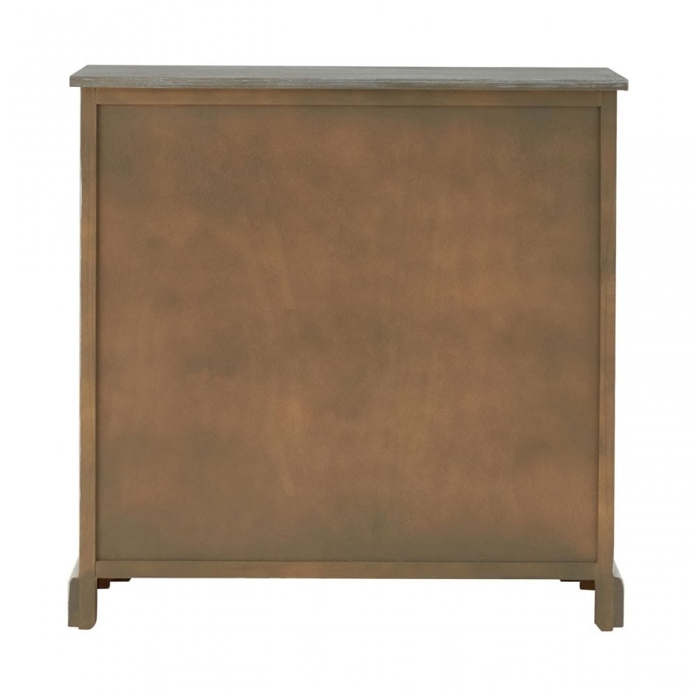 Legacy Door / 2 Drawer Slate Grey Cabinet, Wood, Pine Wood, Grey