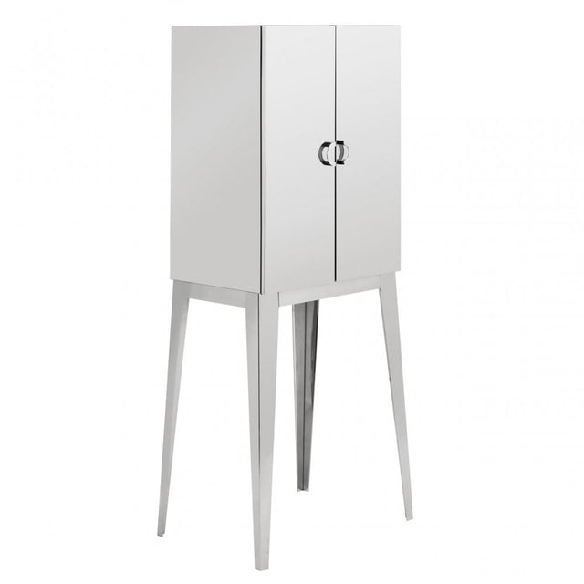 Enrich Cabinet, Stainless Steel, Silver