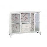 New York Loft Cabinet, Metal, White