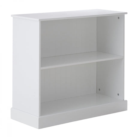 Portland Storage Unit, Pine Wood, White