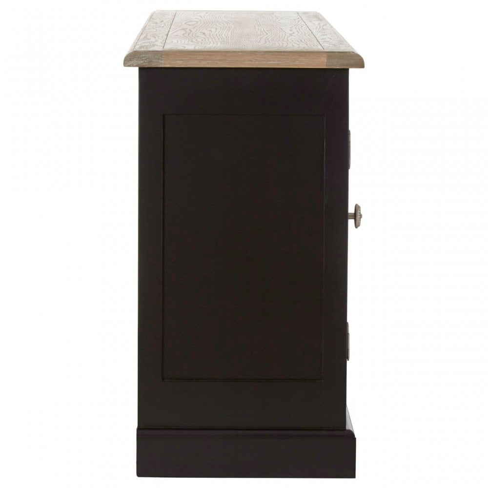 Tuskin Sideboard, Birchwood, Oak Wood, Veneer, Light Brown