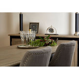 Tuskin Sideboard, Birchwood, Oak Wood, Veneer, Light Brown