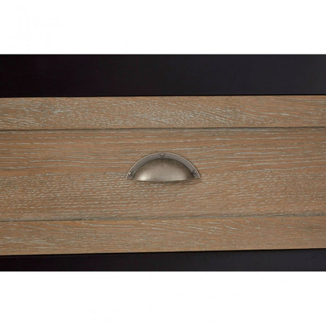 Tuskin Sideboard, Birchwood, Oak Wood, Veneer, Light Brown