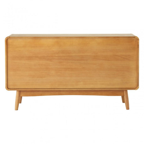 Malmo Sideboard, Wood, Oak Veneer, Oak Wood, White