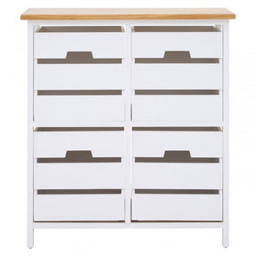 Newport 4 Drawer Chest, Paulownia Wood, Natural