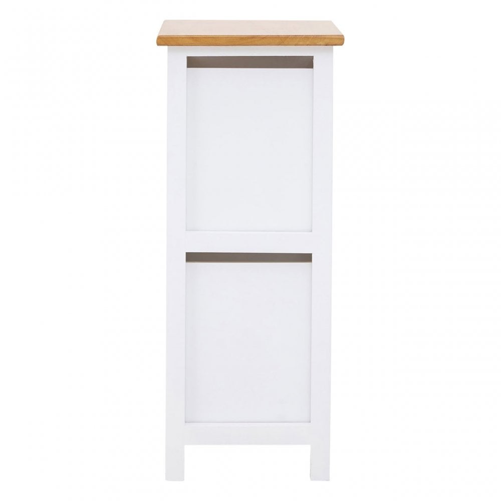 Newport 2 Drawer Chest, Paulownia Wood, Natural