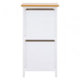 Newport 2 Drawer Chest, Paulownia Wood, Natural