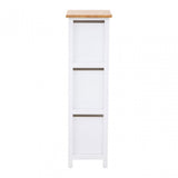 Newport 3 Drawer Chest, Paulownia Wood, Natural
