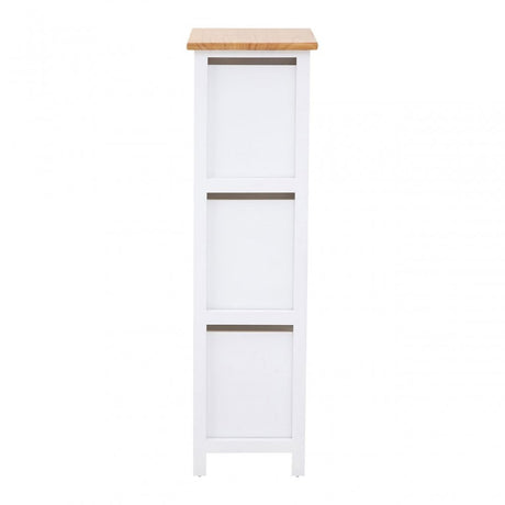 Newport 3 Drawer Chest, Paulownia Wood, Natural