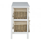 Mesa 4 Drawer Chest, Paulownia Wood, Willow, Linen