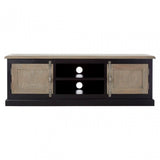 Tuskin Media Unit, Oak Wood, Veneer, Birchwood