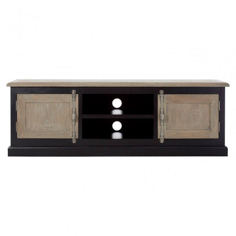 Tuskin Media Unit, Oak Wood, Veneer, Birchwood
