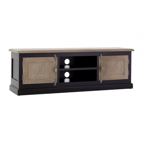 Tuskin Media Unit, Oak Wood, Veneer, Birchwood