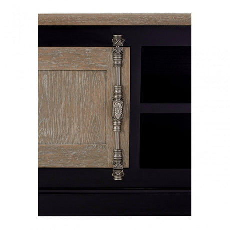 Tuskin Media Unit, Oak Wood, Veneer, Birchwood