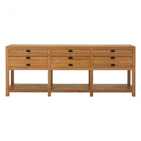 Brisbane Sideboard, Oak Wood, Natural