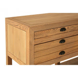 Brisbane Sideboard, Oak Wood, Natural
