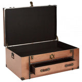 Voyage Trunk, Aluminium, Copper