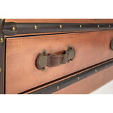 Voyage Trunk, Aluminium, Copper