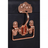 Storage Trunks, Galvanised Iron, Black