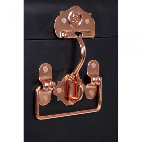 Storage Trunks, Galvanised Iron, Black