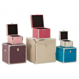 Set of 6 Trunks, Multi-Coloured