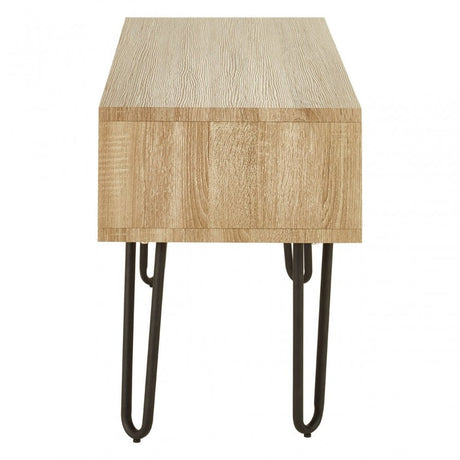 Borough Media Unit, Wood, Paper Veneer, Brown