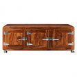 Marwar Media Unit, Sheesham Wood, Brown
