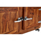 Marwar Media Unit, Sheesham Wood, Brown