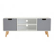 Danny Tv Unit, Wood, Pine Wood, White