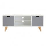 Danny Tv Unit, Wood, Pine Wood, White