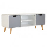 Danny Tv Unit, Wood, Pine Wood, White