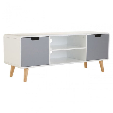 Danny Tv Unit, Wood, Pine Wood, White