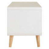 Danny Tv Unit, Wood, Pine Wood, White