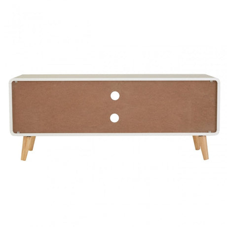 Danny Tv Unit, Wood, Pine Wood, White