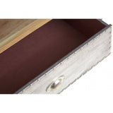 Shoreditch Media Unit, Aluminium, Fir Wood, Brown