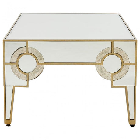 Knigh Deco Coffee Table, Champagne