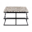 Lombok Coffee Table, Fir Wood, White