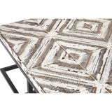 Lombok Coffee Table, Fir Wood, White