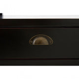 Virginia Coffee Table, Fir Wood Veneer, Paulownia Wood, Black
