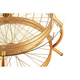 Oscar Gold Finish Coffee Table, Glass, Iron, Gold