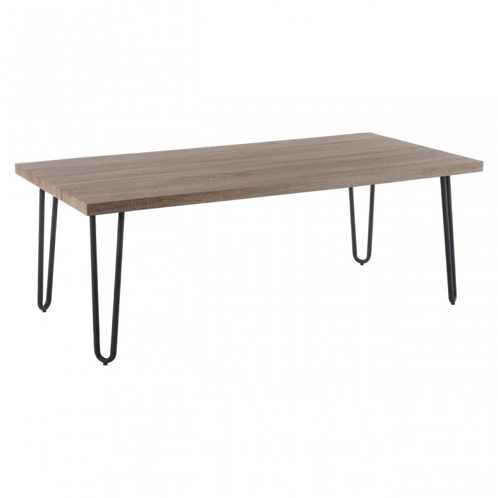 Borough Coffee Table, Wood, Paper Veneer, Natural